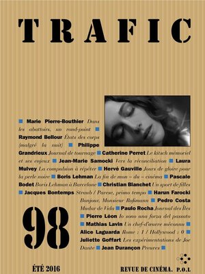 cover image of Trafic 98 (Eté 2016)